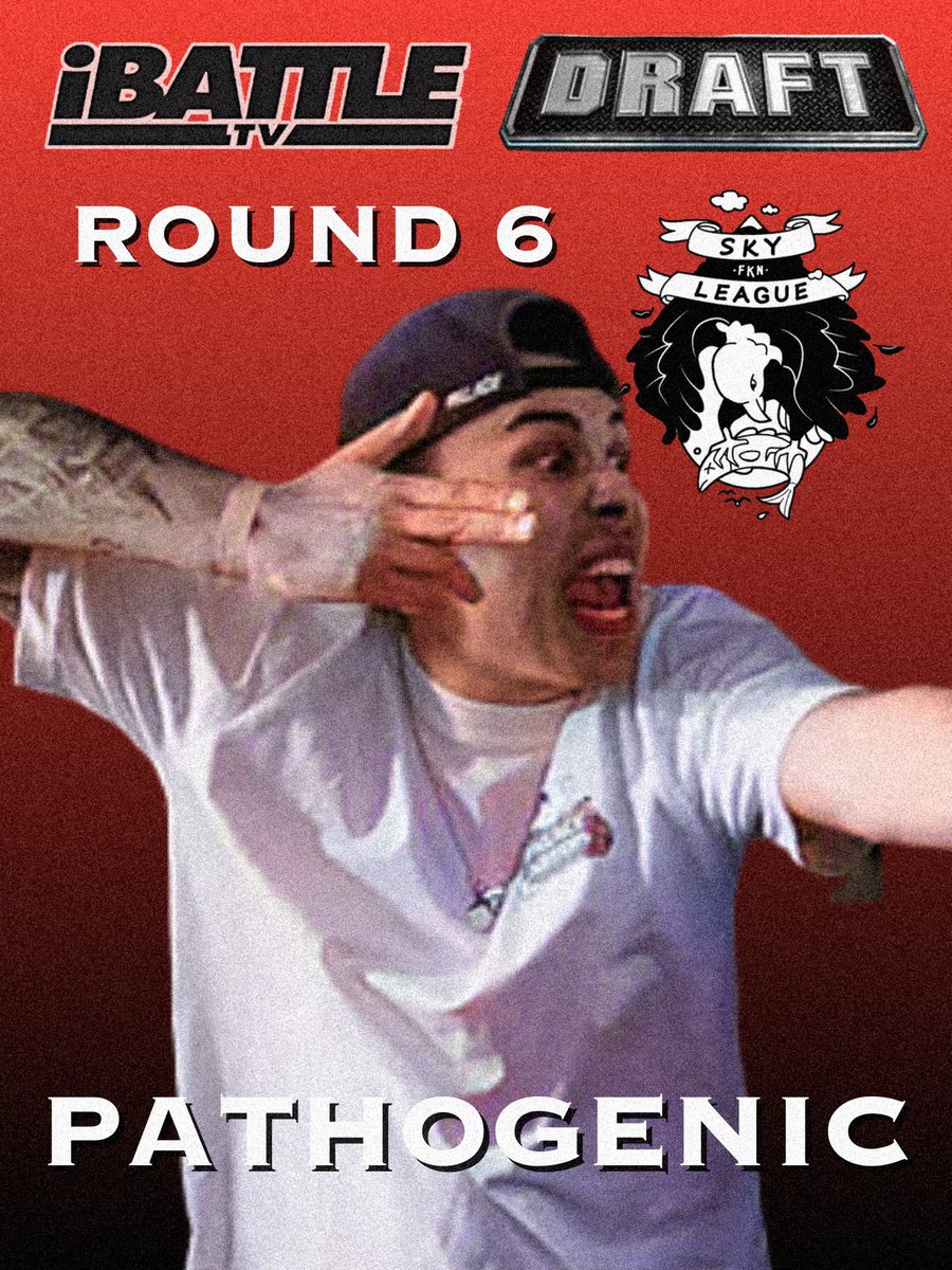 AllThingsBatRap's tweet photo. Round 6 of the @ibattletv Draft..
#WaterLeague selects CJA (@ThisIsCjA)
#SkyLeague selects PATHOGENIC (@PathogenicGG)
#iBattleDraft https://t.co/tNS1jXuZyj