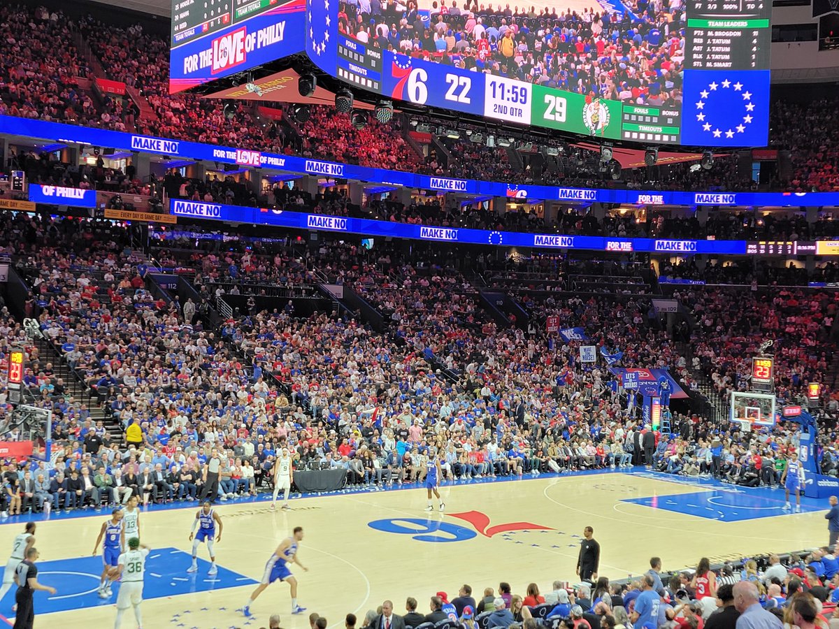 7 point deficit ain't nothing, sixers in 6 🥱