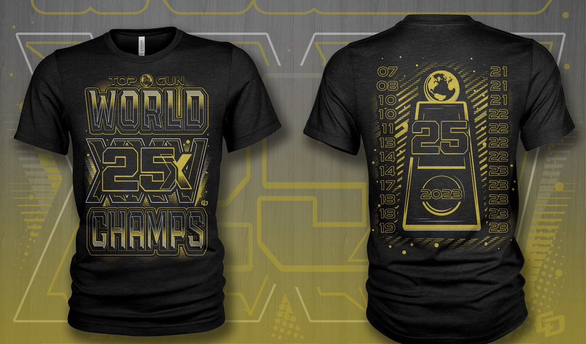 TopGunProShop's tweet image. 25x World Champions shirts/tanks are available for PREORDER NOW!

topgunproshop.com/products/preor…