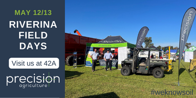 AgPrecision's tweet photo. RIVERINA FIELD DAYS:
We are all set up and ready to go for Day 1 of the Riverina Field Days. Be sure to stop by and speak to Gus or James about your topsoil and deep soil nitrogen testing needs.
#precisionagriculture #weknowsoil #topsoiltesting #subsoiltesting https://t.co/Xeznvs2Fpf