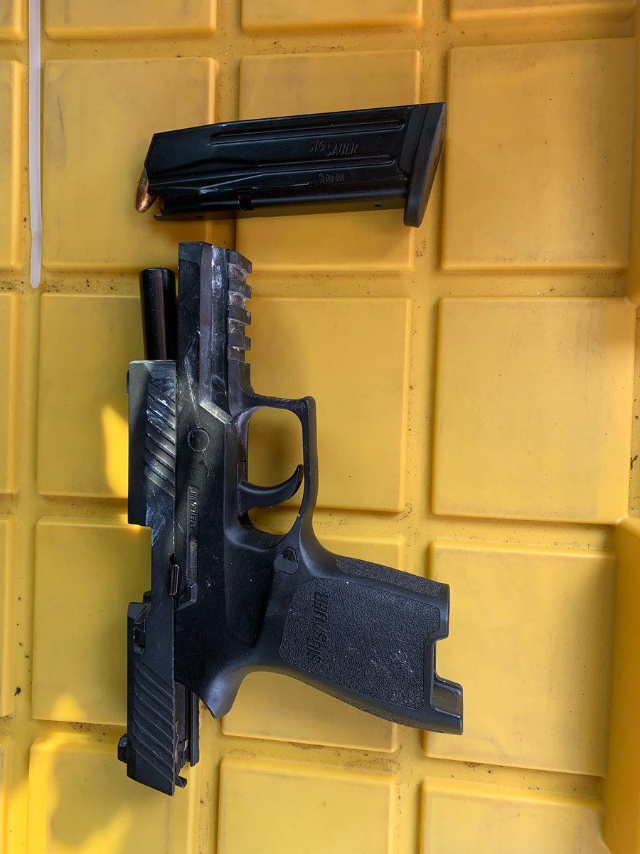 D5 Deputy Mace responded to a disturbance wherein a suspect was arrested for Agg Assault W/ Deadly Weapon FV, a handgun utilized during the incident was seized. The suspect also had an active warrant for Agg Assault FV. Great job by Deputy Mace ensuring the safety of the victim!