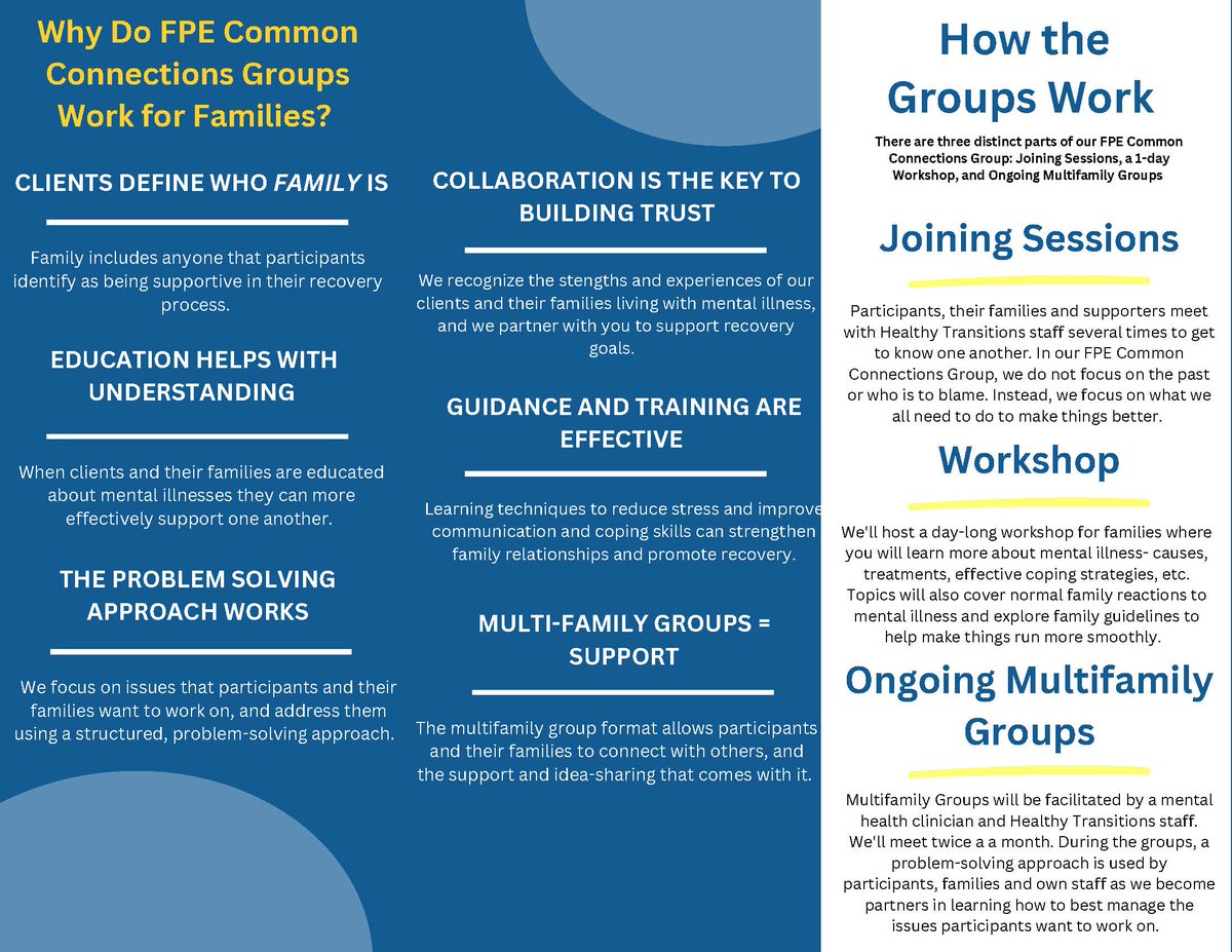 A2 - Encourage family centered support group therapy. #ElevateTheConvo #MentalHealthMonth
