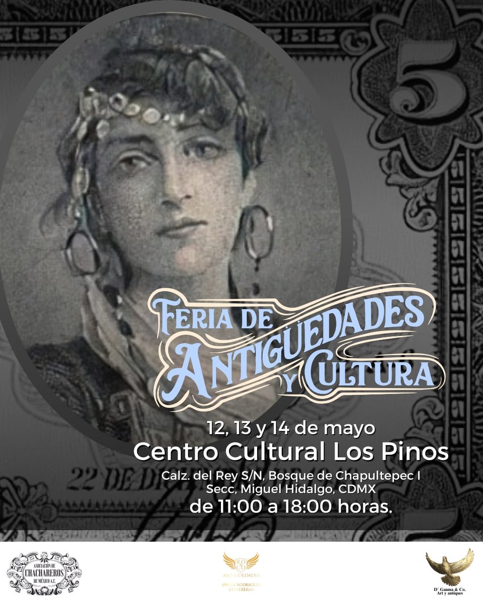 El_Numismatico's tweet photo. ¡Amigos del tuiter!
Si tienen tiempo, caiganle a la "Feria de Antigüedades y cultura" que se realizará del 12 al 14 en el @CC_LosPinos
¡ENTRADA LIBRE!
¡Seguro encontrarán algo para su colección!
#numismática
#arte
#cultura
#numistuits https://t.co/Oz8vuAeyHZ