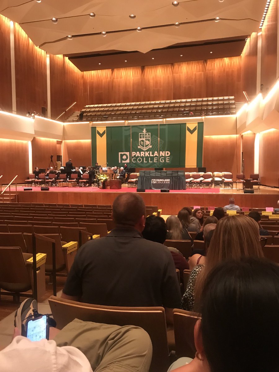 Getting ready for the Parkland graduation class of 2023. Congratulations Casey