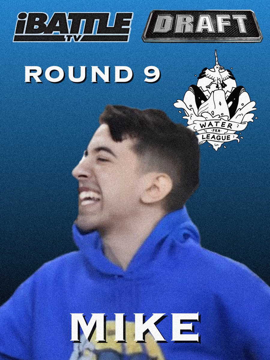 AllThingsBatRap's tweet photo. Round 9 of the @ibattletv Draft..
#WaterLeague selects MIKE (@CuzCripadome)
#SkyLeague selects LORD GIOVANNI (@LordofGiovanni)
#iBattleDraft https://t.co/srD3vRAJxN
