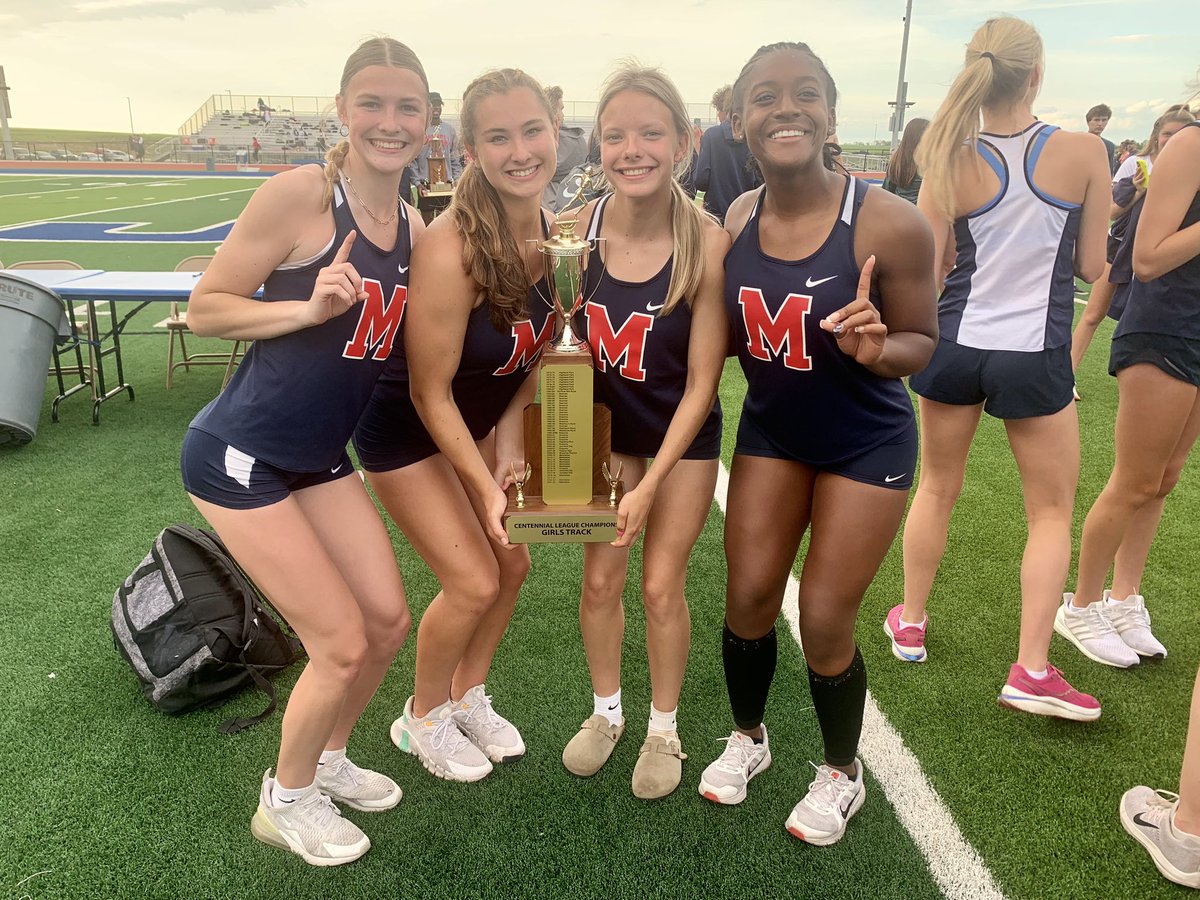 🚨🚨New School Record 🚨🚨
Harli Omli, Avery Larson, Hanna Pellant, &amp; Aylani Barron broke their week-old 4x100 relay record with a new time of 48.66!
#mhstf23