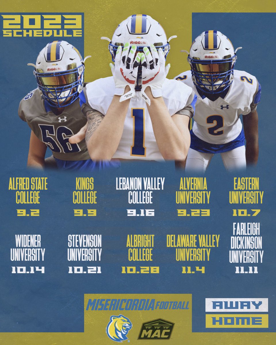 Misericordia University Football tweet media