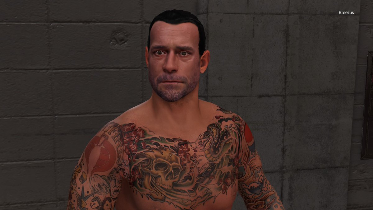 BreezusModding's tweet photo. @CMPunk #WWE2K23 https://t.co/owdZCxt3Ty