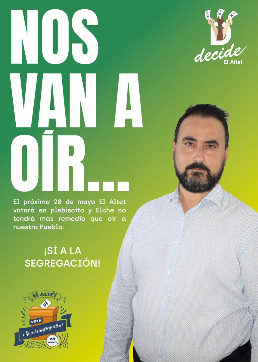 No quieren escuchar, pero nos van a oír.