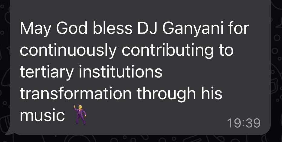 Dj Ganyani (@djganyani) on Twitter photo 
