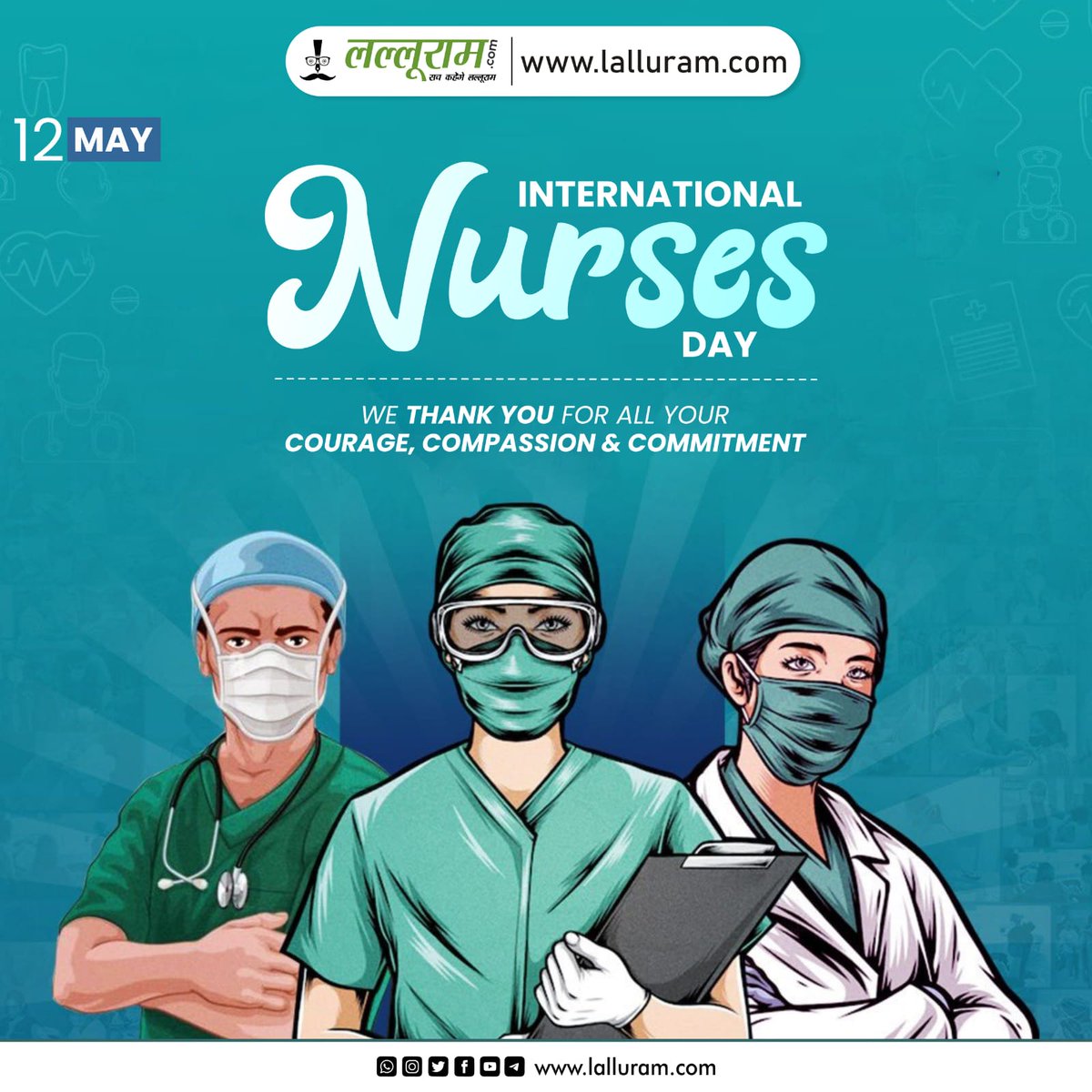 #worldnursesday #InternationalNursesDay2022 #nursesday #nurses #lalluramnews #lalluram