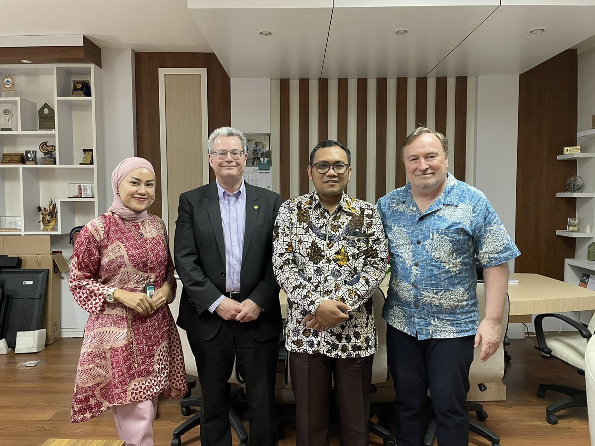 Great to meet with <a href="/mcgillu/">McGill University</a> alum Abdullah al Faqih, Deputy Director, Academic Development, Islamic Higher Education, Indonesian Ministry of Religious Affairs