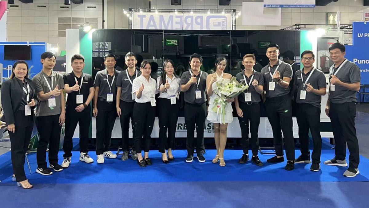 OreeLaser's tweet photo. Day 3 of INTERMACH 2023 Bangkok!

Booth: U18, Hall: EH101, welcome to visit our booth!!

#intermach2023 #intermach #bangkokexhibition #fiberlasercuttingmachine #oreelaser #lasercuttingmachine #lasercutting #lasercutter https://t.co/KdQMdQ2Rwd