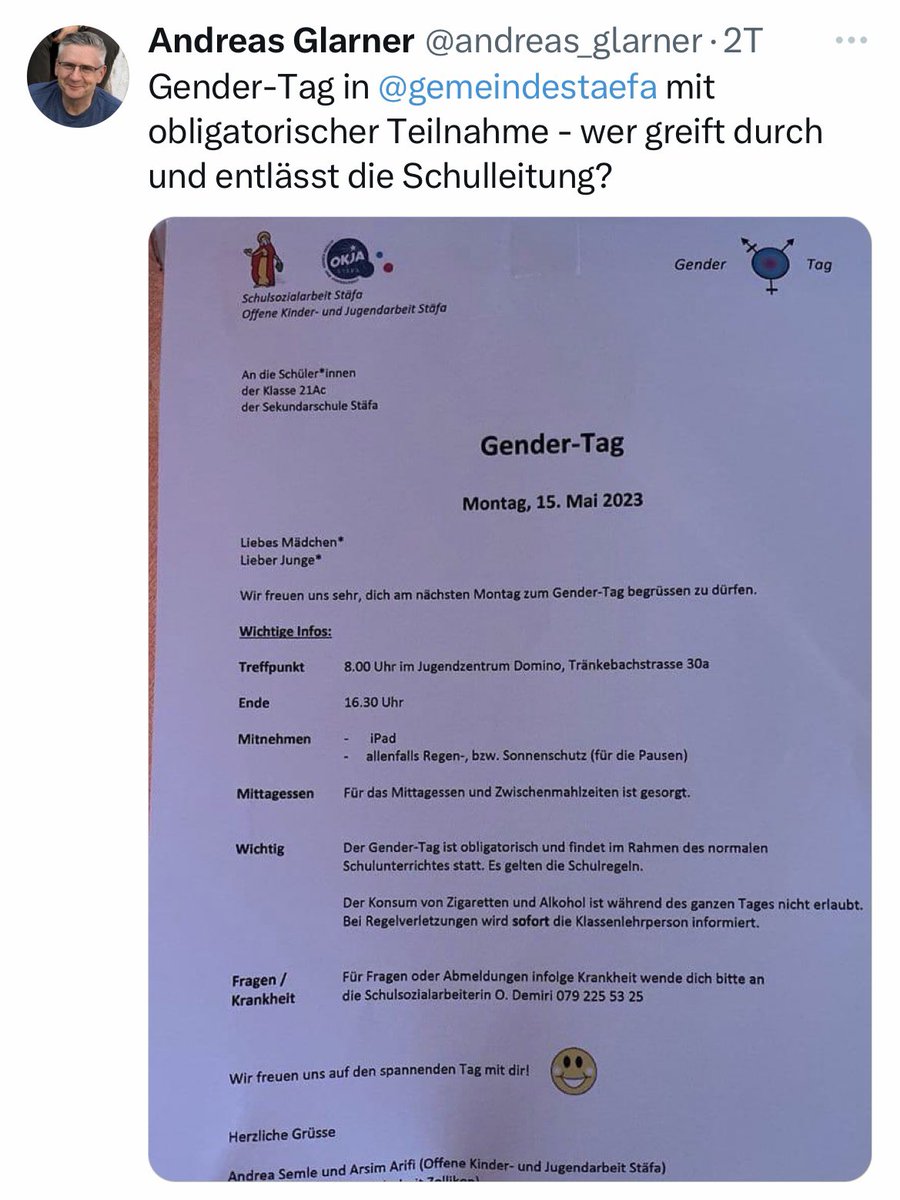 thuritch's tweet photo. Liebe Kinder, Gewalt hat viele Gesichter. In unserem Land wird die bürgerliche 🤡-Maske bevorzugt. Vordergründig «liberal» und «gewaltablehnend». Im Hintergrund - und wenn es um die eigene #Gender-Privilegien geht - scharf, brutal und effektiv. #BildungIstEinMenschenrecht https://t.co/TlulUo9uBE