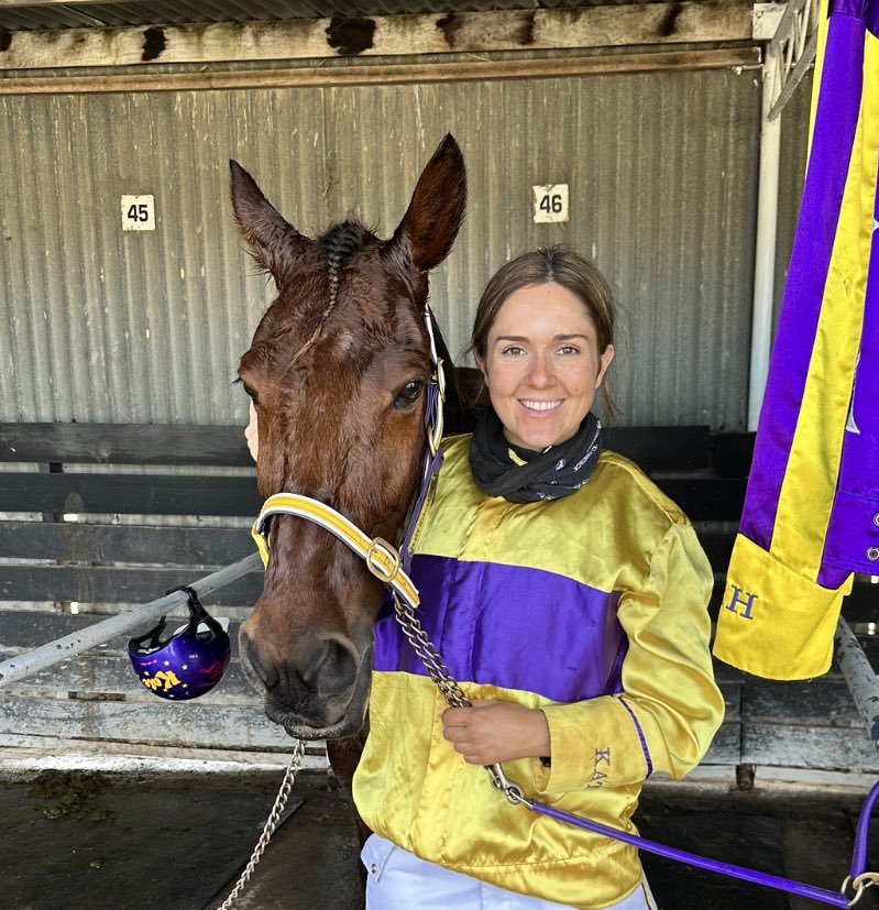 Today I got to drive my best friend in a race. Something I’ve always wanted to do. He was awesome having his first run back after 6 months. There’s still some life in those little legs 🥰♥️ #Flick