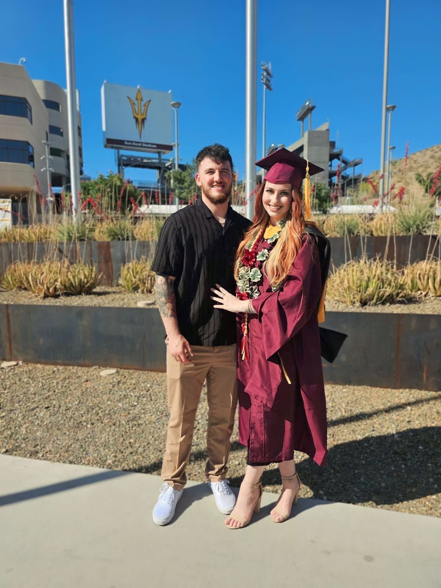 AlexisKlemm's tweet photo. Late night appreciation post for the day that is finally sinking in days later. I officially graduated with my M.S. in criminology and criminal justice. 
Thank you to the family, friends, faculty, and fellow grad students who have supported me these past few years. On to my PhD! https://t.co/huoMIUhfWq