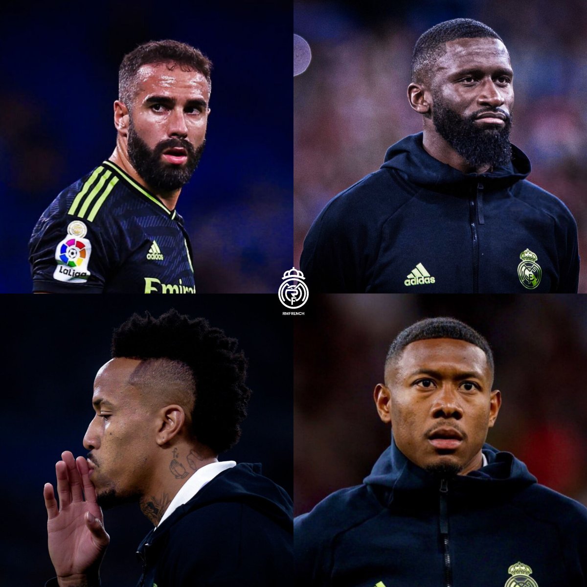 RMFrench_'s tweet photo. 🚨📋 Si Rüdiger joue le match retour contre Manchester City alors c'est Rodrygo qui pourrait perdre sa place de titulaire.

🔒✅️ Le Real Madrid jouerait avec la défense suivante :

Carvajal Rüdiger Militao Alaba.

@javiherraez https://t.co/yC1XfsDgTy