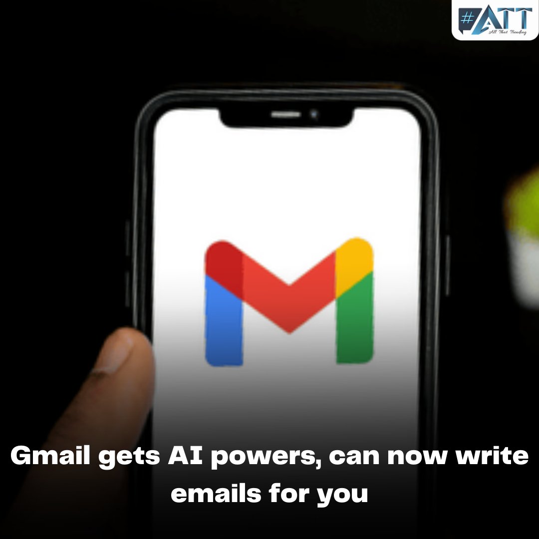 allthatrending's tweet photo. Google's "Help Me Write" feature uses artificial intelligence to generate email drafts based on user input, allowing users to tweak and send the draft.
Link in bio for more details 🔗

#Gmail #AI #HelpMeWriteFeature #Google #Technology https://t.co/RAoKfPcPaP