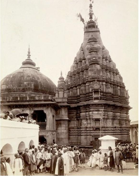 Present day Vishnupad temple, Gaya is rebuilt by Punyashlok Ahilyabai Holkar in 1787