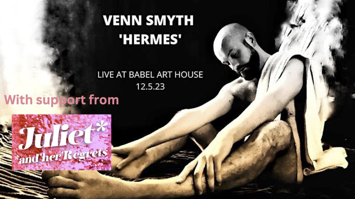 Put on your best dancing/flying shoes and join me for the Hermes gig tonight at <a href="/ArtBabel/">BabelARTHouse</a> with support from <a href="/julietregrets/">Juliet and her Regrets</a> - tickets here: outsavvy.com/event/14069/ve…