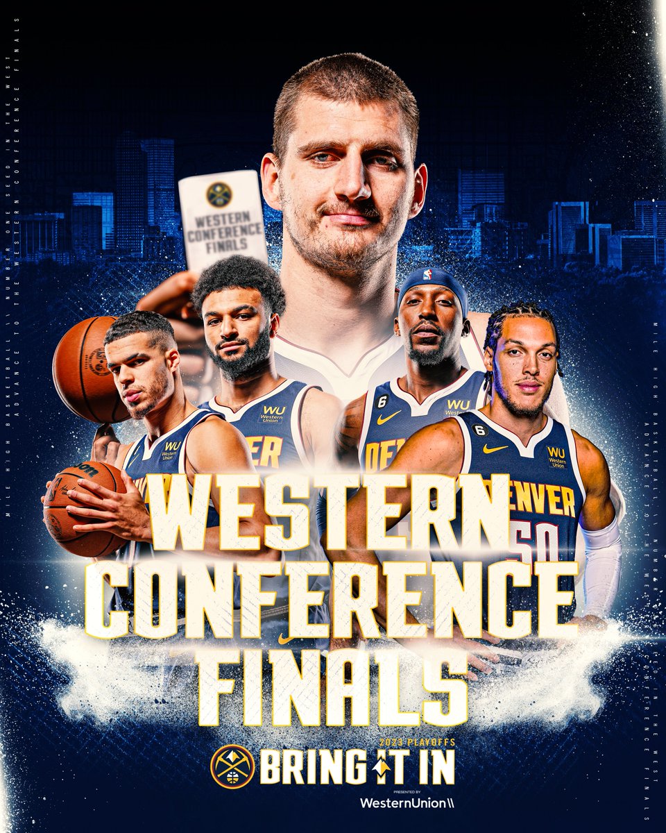 See you back at Ball, Nuggets Nation ⚒

🎟 nuggets.media/WCFTicketsTW