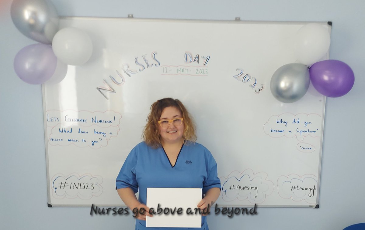 OPSS_South's tweet photo. Our #teamggh competition is live!
Join in the fun on L3:
1 - Snap a selfie
2 - Highlight what you love about nursing or why you became a nurse
3 - Post using #OPSS_South #nhsggc #IND2023
Our Nurses, Our Future. https://t.co/emg1UQGWly
