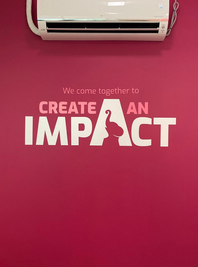 hello_brainbox's tweet photo. We're thrilled to unveil our brand-new office wall sticker designs! 
Unveiling our new office wall sticker designs that embrace our core value: 'Always be Kind'. Join us in making a positive impact and being the home of the gentle giants. #WorkplaceCulture #wearebrainbox https://t.co/HVb4Ljvyjg
