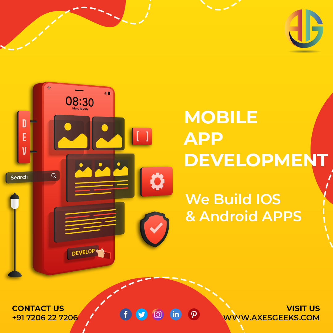GeeksAxes's tweet photo. We Create Elegant & Secure Custom Mobile Apps.
We at Axes Geeks assist clients in creating original mobile applications. Our crew is well-equipped with extensive knowledge & experience.
#AxesGeeks #Mobileappdevelopment #Appdevelopment #Appdeveloper #mobileappdevelopmentcompany https://t.co/LYTR2dfs74