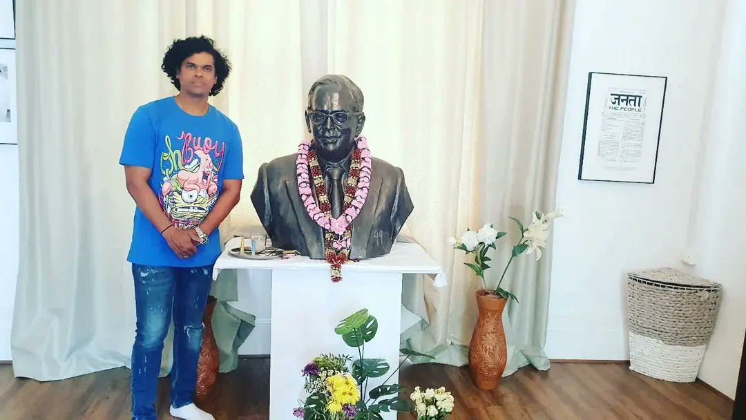 MarathiDhamaal's tweet image. अभिनेता सिद्धार्थ जाधव ने डॉ बाबासाहेब आंबेडकर यांच्या लंडन येथील घराला भेट दिली!

#siddharthjadhav #drbabasahebambedkar #london #londonhome #actor #marathidhamaal