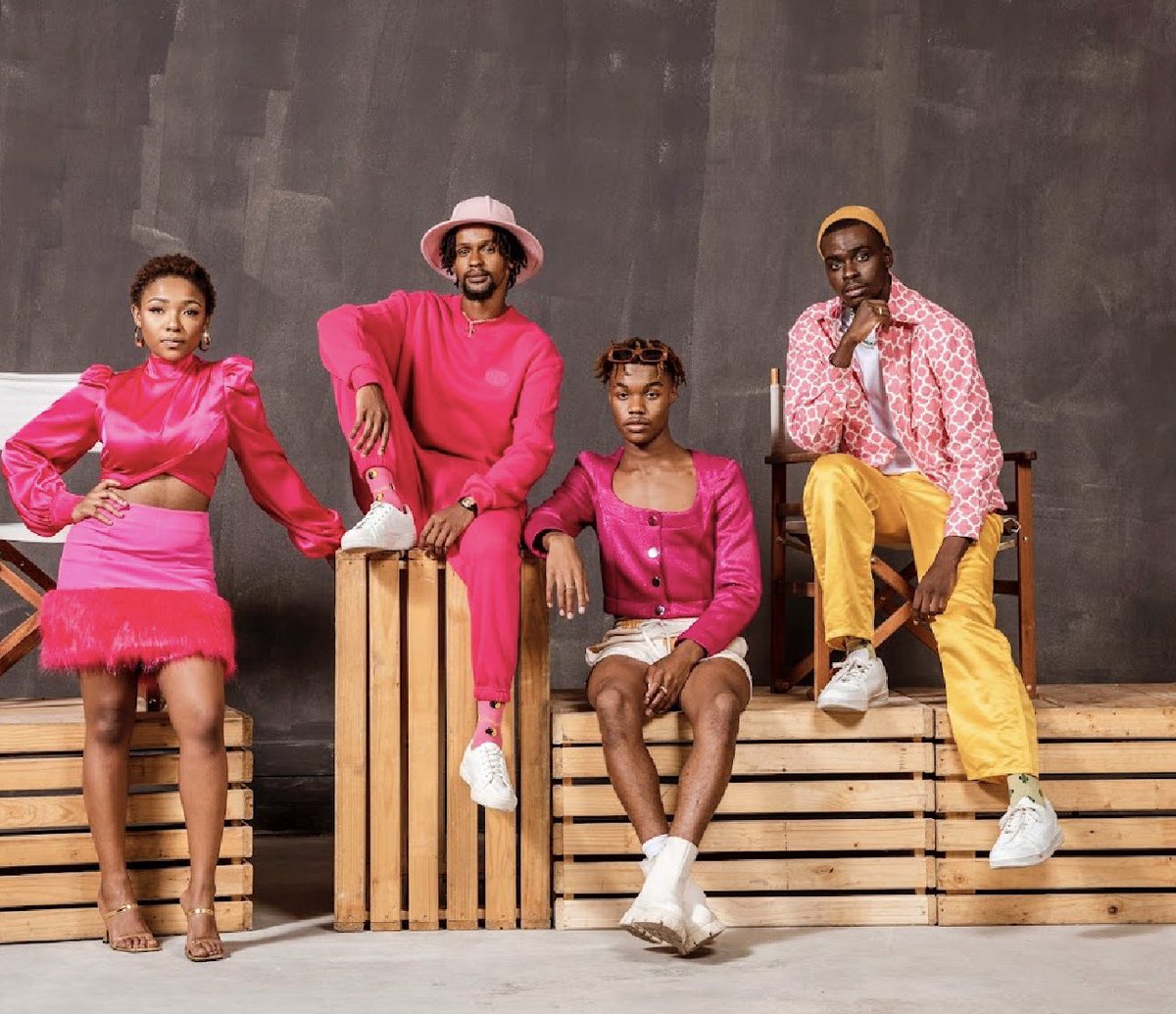 PhilMphela's tweet photo. More new faces on the show are … 

Ayanda Nzimande, Alex Aduka, Chidera Nwoha and Naret Loots https://t.co/XjnyBqWa1Q
