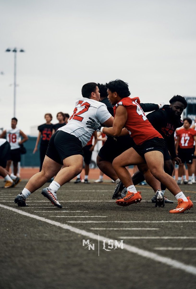 MisaZechariah's tweet photo. Great showcase today! Thank you to all the coaches who came out. @Coach_Laut @CoachPPeterson   @coachcobes @kianotmisa1  and many more. https://t.co/8Ymutx5AEI
