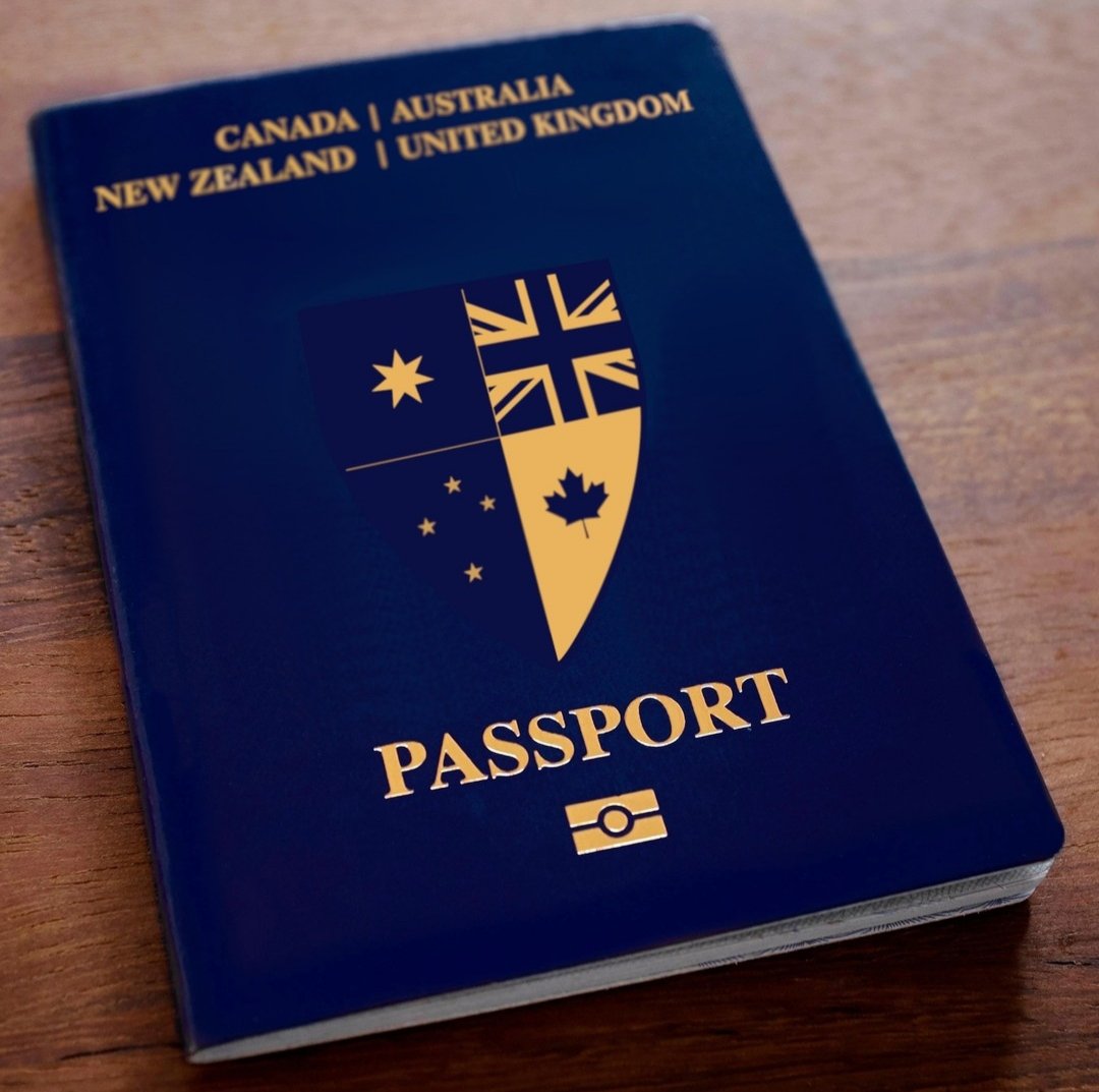 CANZUK's tweet photo. Dear @SeanFraserMP &amp; @karinagould, forget this new passport design for Canada - we have a much better one.

Feel free to call us for more details 👍🇨🇦 #CANZUK https://t.co/JSEN88CnGS