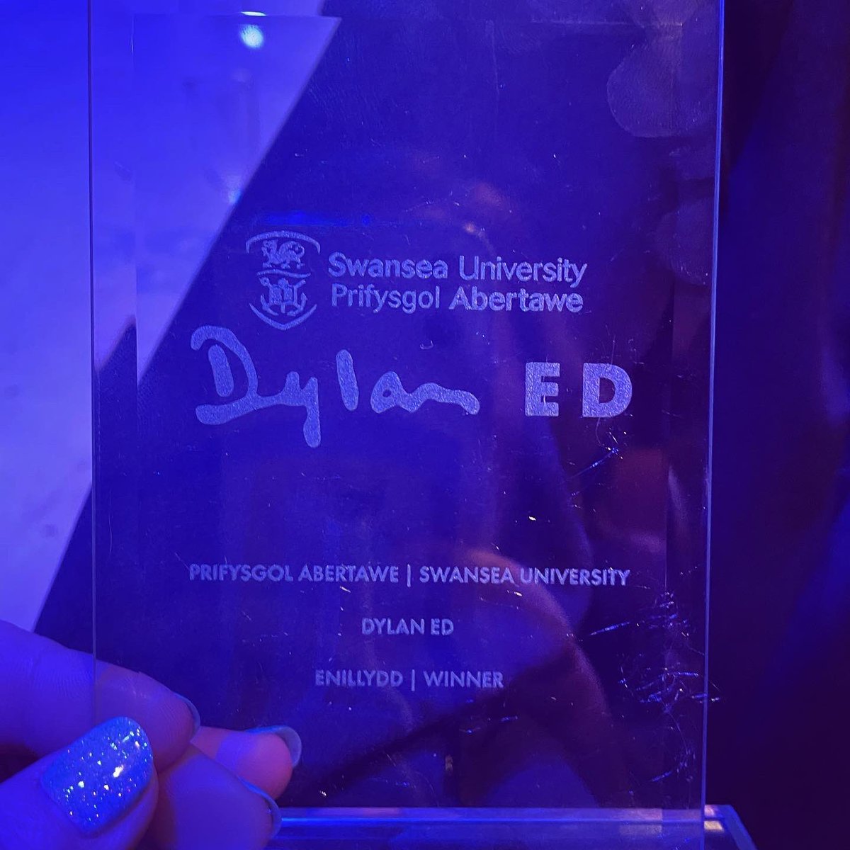 Very proud of Year 11 student Iola, who attended @dylanthomasprize award ceremony and picked up a prize for her book review of the 2023 winning novel God’s Children Are Little Broken Things by Arinze Ifeakandu. Well done Iola!