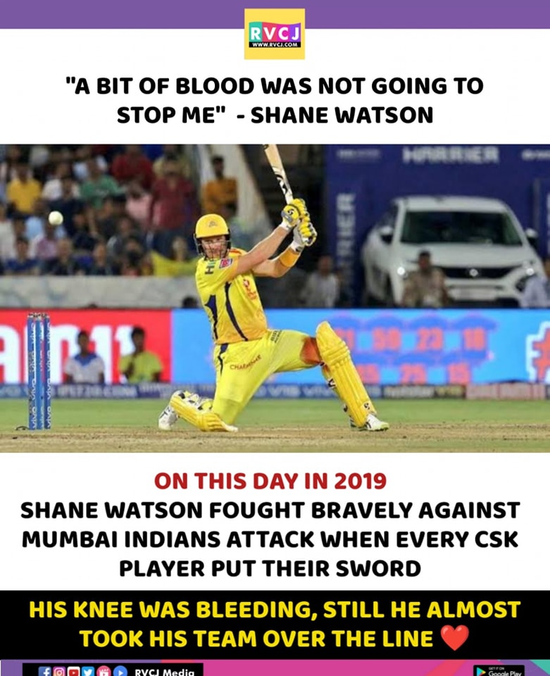 Shane watson 👏

#ShaneWatson #CSK #ChennaiSuperKings #IPL #IndianPremierLeague