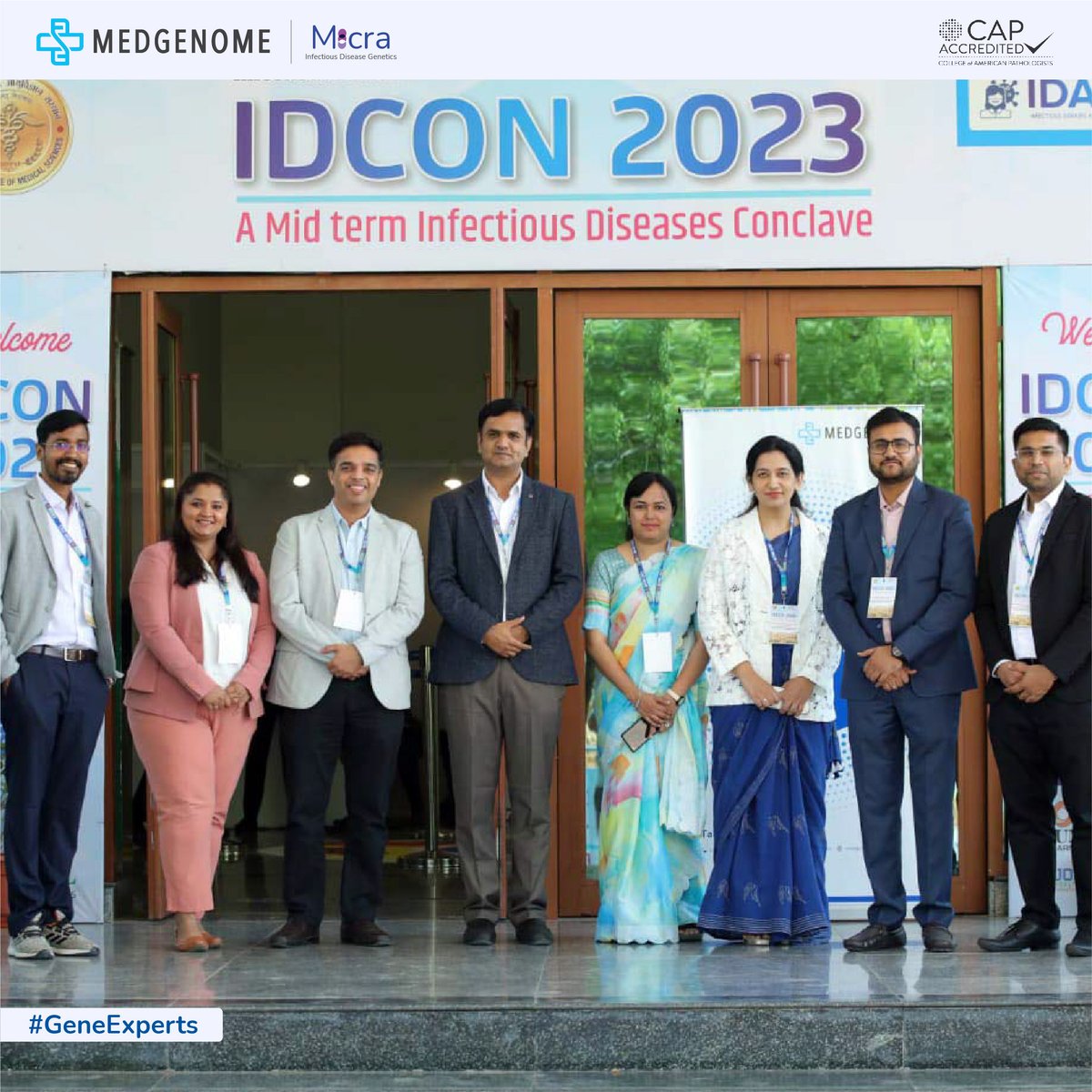 MedGenomeLabs's tweet photo. MedGenome is delighted to participate in the IDICON 2023 on May 6, held at AIMS, Jodhpur. The scientific sessions received great participation from medical professionals who took part in detailed discussions & presentations on Genetic Testing.
#MedGenome #GeneExperts #IDCON2023 https://t.co/zWU5eW8Ba2