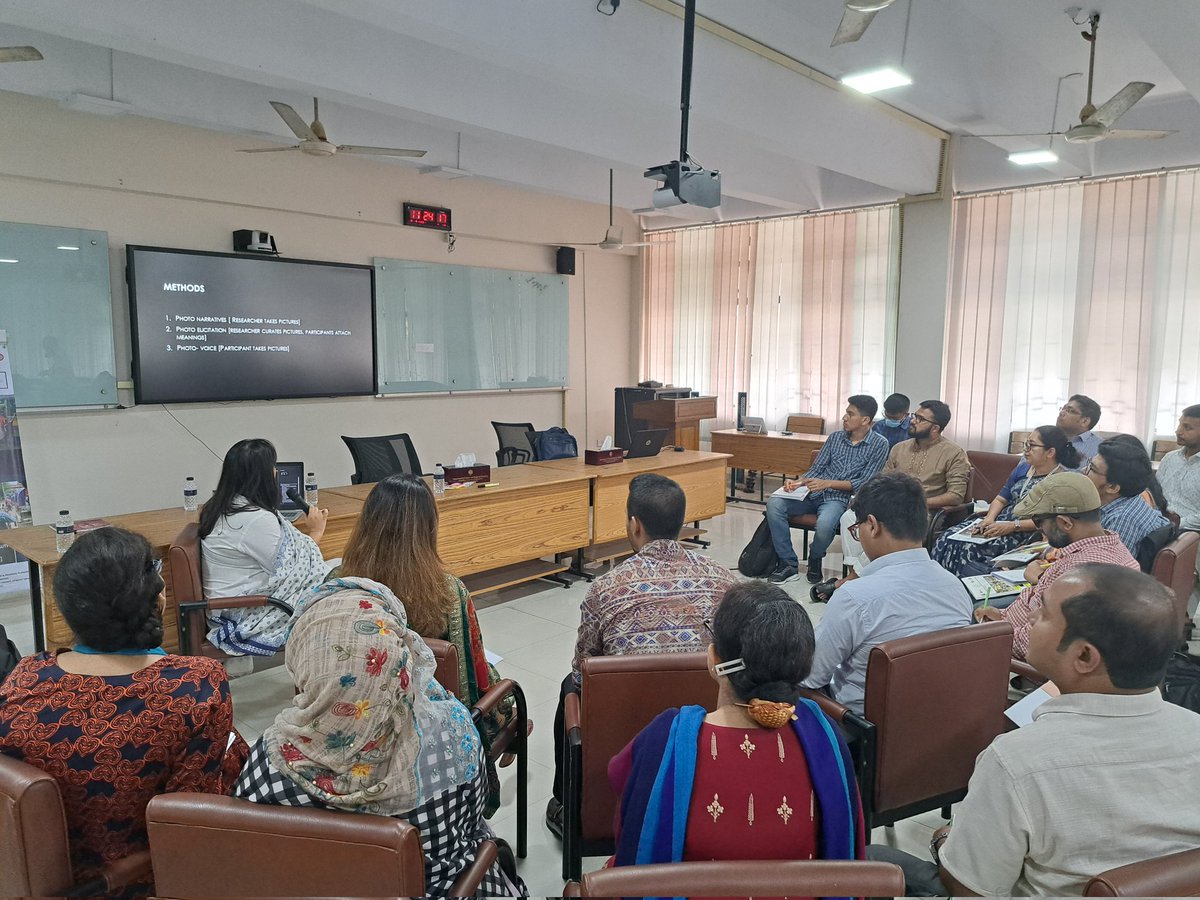 Workshop of Qualitative Methods in Transport and Mobility at Bangladesh University of Engineering and Technology, Dhaka. @equimob @SGPL_UU