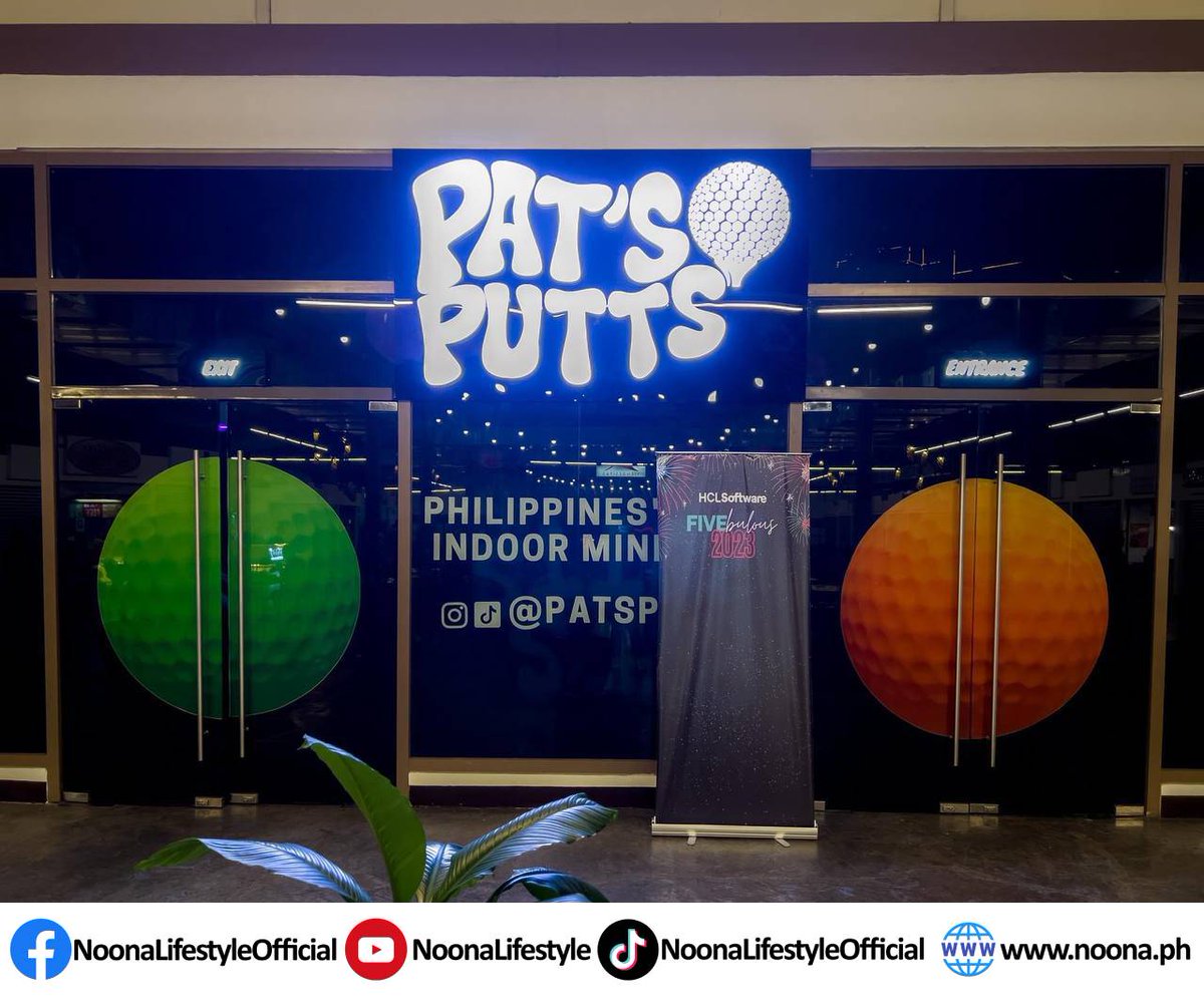 Noona Lifestyle: Game Activity
PLAY DINE AND DRINK

Pat's Putts is the first indoor golf course in the Philippines.

#noonalifestyle #noonaphilippines #noonaph #noonasport #patsputt #golf #indoorgolf #indoorgolfcourse #Tiendesitas