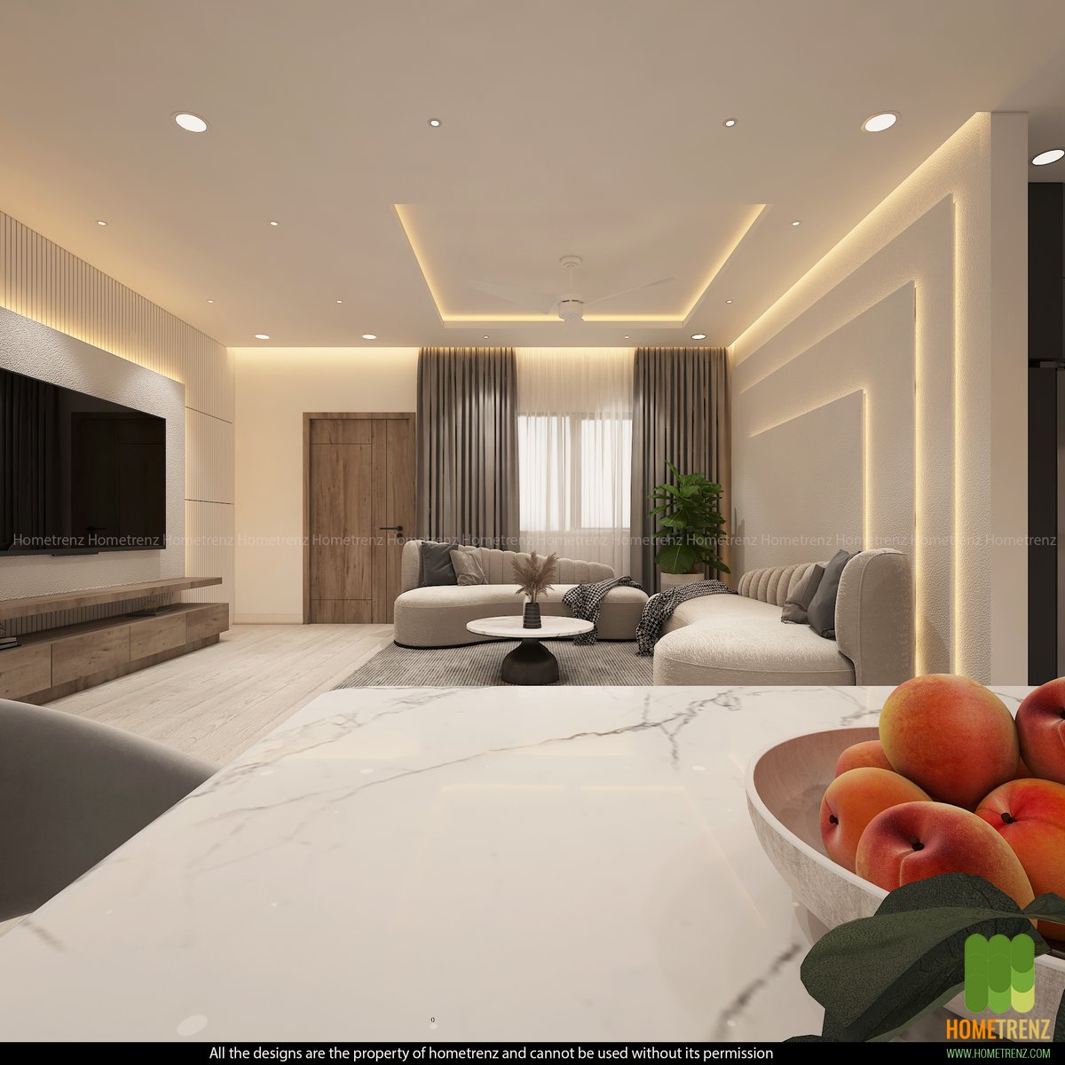 Home_Trenz's tweet image. Interior design isn't just about making your home look pretty. It's about creating a space that feels comfortable, and functional, and reflects your personal style.

Call Hometrenz now: +91-767-681-9999.

#LivingRoomView #LivingRoom #LivingRoomTVUnit #TVUnit #Interiors #Designers