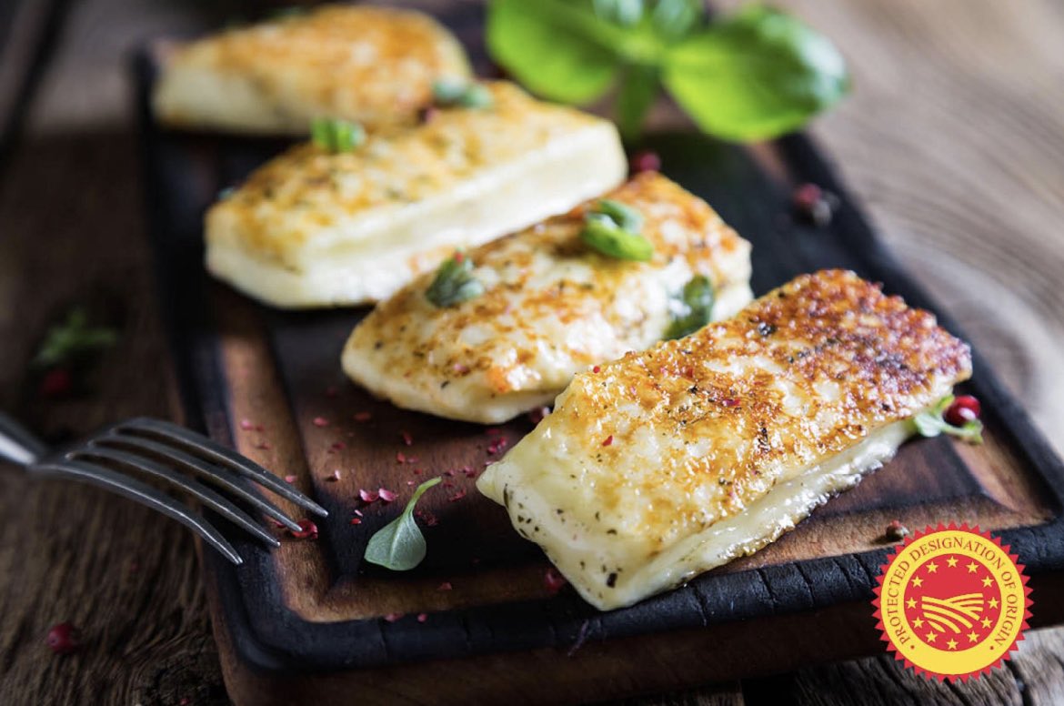 JeanpDMS's tweet photo. #Halloumi is now registered and protected as a Geographical Indication in Singapore 🇸🇬

Χαλλούμι / Halloumi / Hellim is an iconic Cypriot #cheese, famous around the world for its characteristic texture, folded appearance, and suitability for serving grilled or pan-fried 🇨🇾🇪🇺 https://t.co/VbxNGiflyR