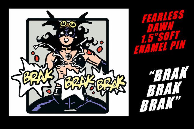 The new Fearless Dawn Kickstarter is live! Help support #indiecomics Some amazing comics and #enamelpins <a href="/ComicBookYeti/">Lo the Comic Book Yeti</a> <a href="/ComicsMain/">Comics Mainstream</a> <a href="/indie_comics/">BIG Comics</a> #comics #horror #stevemannion #comicart #comicartist #cartoonist #madmagazine <a href="/stevenmannionFD/">steve mannion</a>