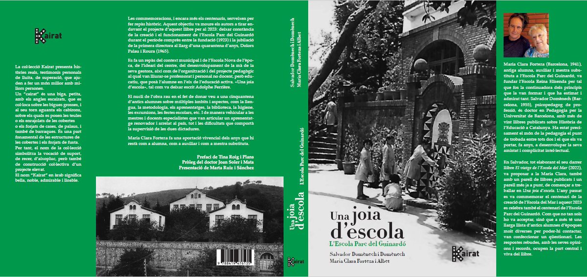 Un nounat ❤️ Aquesta vegada amb parella, Maria Clara Forteza. El part va ser assistit per una cinquantena d'exalumnes. Una gran festa 🥂
La criatura és un ☀️ en plena natura 🌲🌳 Ben aviat tindrà un germanet 📚 de segona edició 🌹
Gràcies per compartir-ho 🍀😍😘