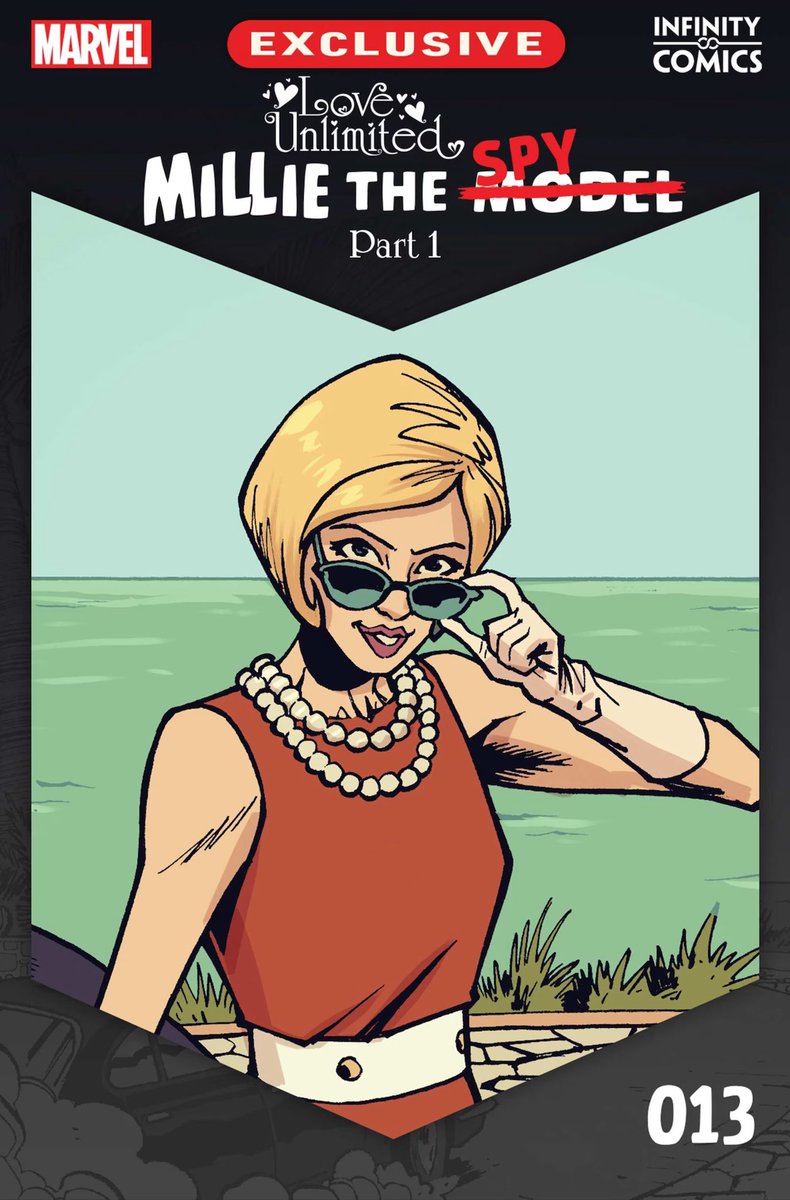 LicenceToMock's tweet photo. Not gonna lie, #MillietheModel as a spy is something I could get behind full time, as long as they manage to keep the concept light and bright, while still allowing her to be badass. https://t.co/x9rhaBsdMF