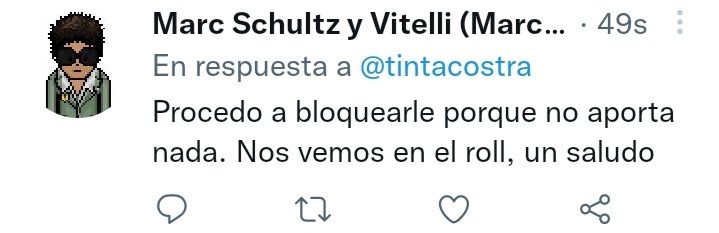 Bich贸n Malt茅z Prozimamente (@tintacostra) on Twitter photo Gane la batalla a marc camu帽as le dio tanta berguensa ser petado por colombo q aora trata de camuflar el ataqe y me bloquea
<a href="/RegFamiglias/">Registro de Famiglias</a> <a href="/PersicoMundillo/">Carmine Persico</a> @Vicente91406027 <a href="/AplanadoraHB/">ZorakJones1966</a> <a href="/Nuibari_Senbon/">Kevin Toscana</a> @xHeberRMx @hijaetigreES <a href="/IsmaMudanzasSL/">LABESTIADELWIRED</a> @_Sallybugs Gane la batalla a marc camu帽as le dio tanta berguensa ser petado por colombo q aora trata de camuflar el ataqe y me bloquea
<a href="/RegFamiglias/">Registro de Famiglias</a> <a href="/PersicoMundillo/">Carmine Persico</a> @Vicente91406027 <a href="/AplanadoraHB/">ZorakJones1966</a> <a href="/Nuibari_Senbon/">Kevin Toscana</a> @xHeberRMx @hijaetigreES <a href="/IsmaMudanzasSL/">LABESTIADELWIRED</a> @_Sallybugs