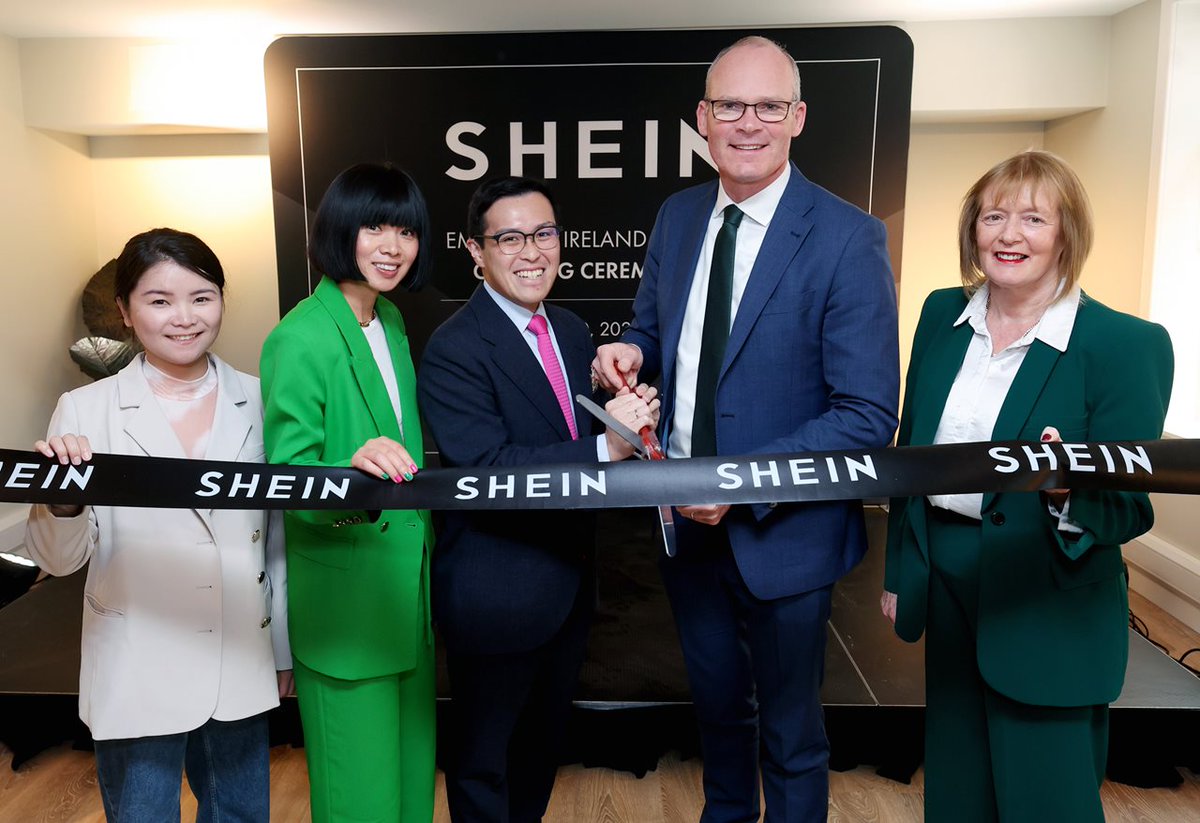 We've officially launched our EMEA headquarters in Dublin City Centre, Ireland! Read about this exciting new chapter for SHEIN in Ireland: sheingroup.com/corporate-news…