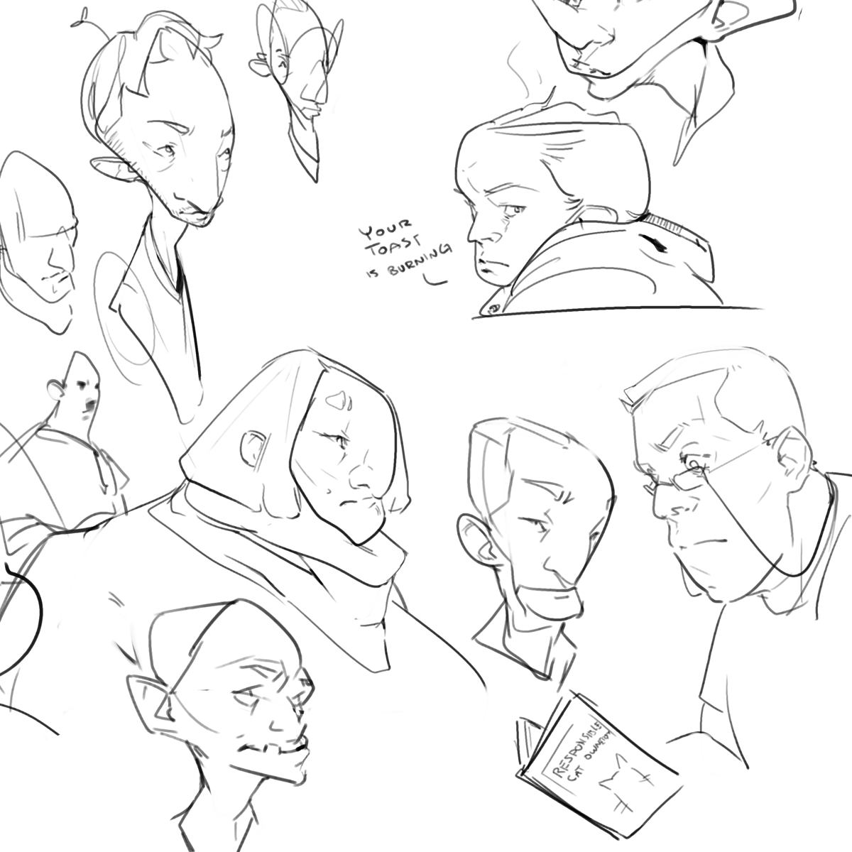sinix777's tweet photo. Just a couple more days before my annual stylized face drawing class.  https://t.co/MyhextEFfg https://t.co/h1Ii4d6zcS