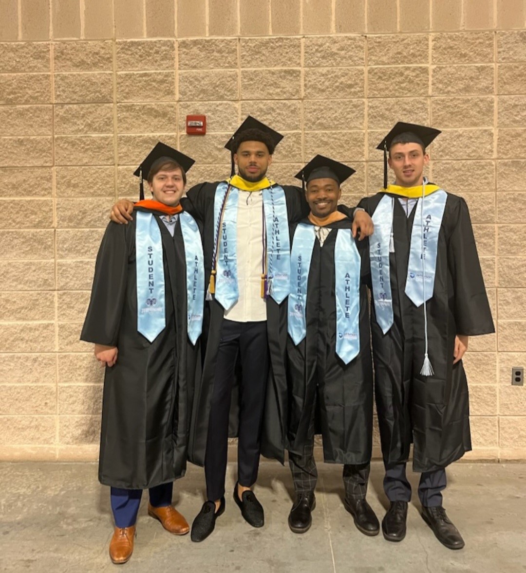 Congrats to Casey, Antonin, Darius &amp; Nate. We know your best days are ahead &amp; we look forward to hearing about all your accomplishments in the future.  #ThankYOU