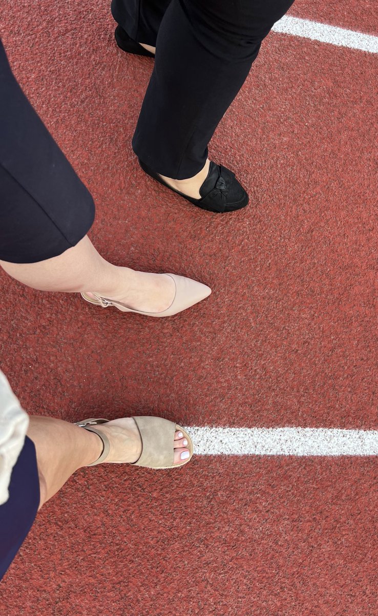 Walk a mile with GCISD, no matter what shoes you’re wearing! #WeAreGCISD <a href="/Dr_HollyRay/">Holly Ray</a> <a href="/DrTMorris/">Tamara Morris, Ed.D.</a>