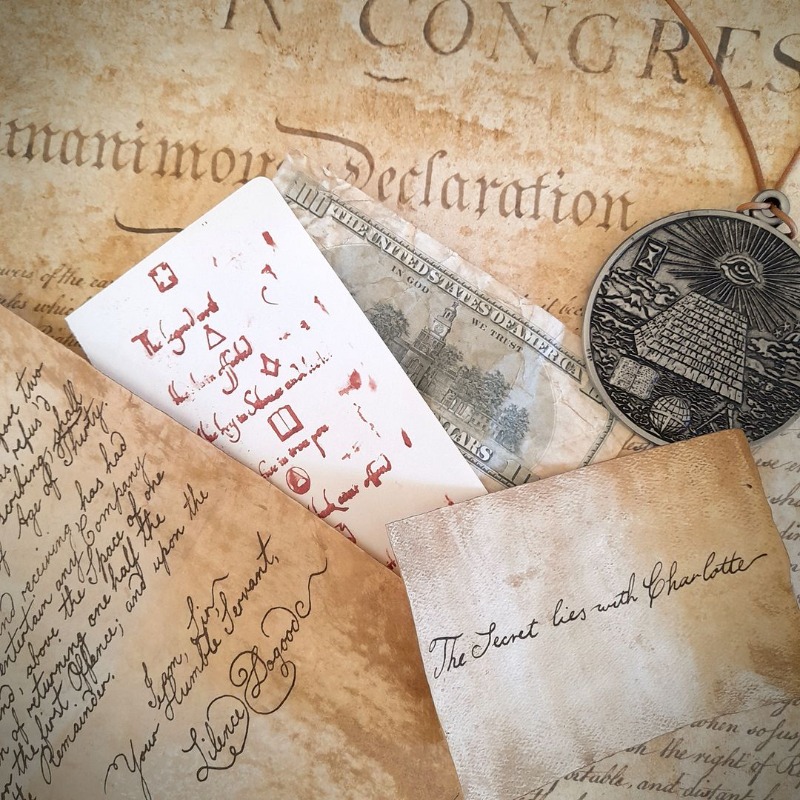 MagnoliClothier's tweet photo. Why can't they just say, "go to this place, here's the treasure, spend it wisely?"
...because we wouldn't be able to recreate such great props!
https://t.co/YYQ192K4q5
#nationaltreasure #replicaprops #replicapropmaker https://t.co/ldVR1yIScW