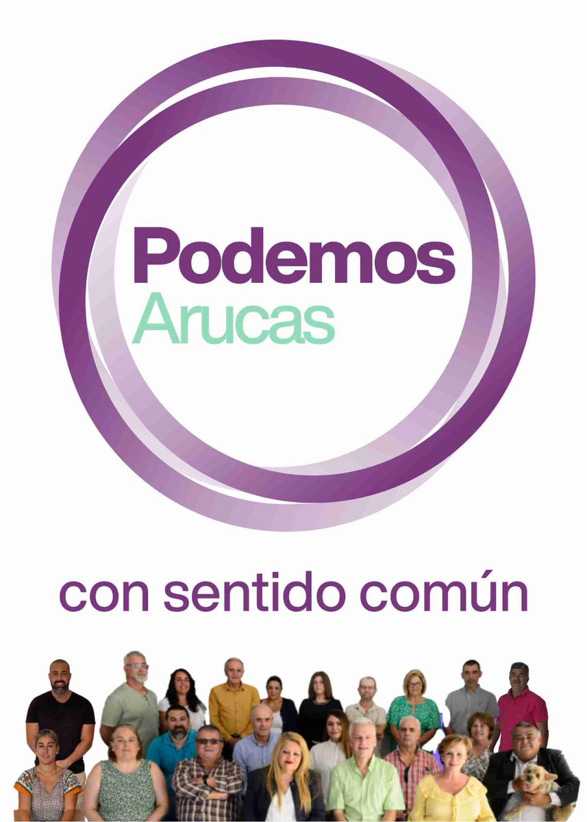 podemos_arucas's tweet photo. 📌Comienza la cuenta atrás para que el "SENTIDO COMÚN" regrese a Arucas. Podemos Arucas junto a la Plataforma Vecinal Arucas trabajarán juntos por y para Arucas.
En Arucas Podemos 💚💜 https://t.co/k8hPwrme0n