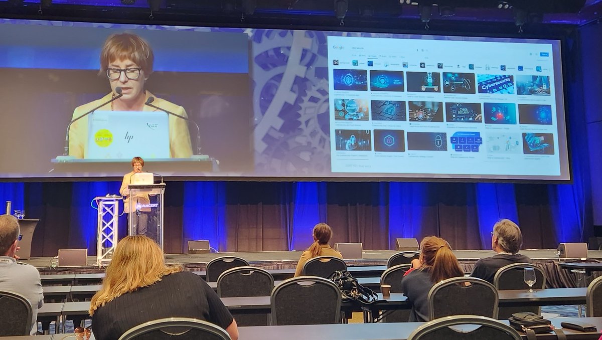 Jane O'Loughlin from CERT NZ on why comms is an important part of #cybersecurity It's not all 1s and 0s and hexagons, the human element is also very important #AusCERT2023